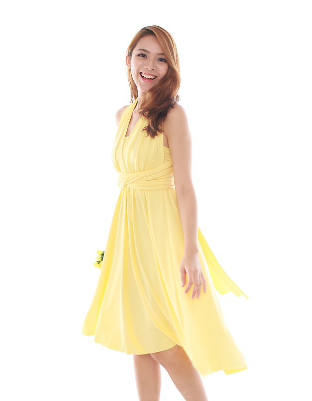 Cherie Convertible Classic Dress in Sunlight